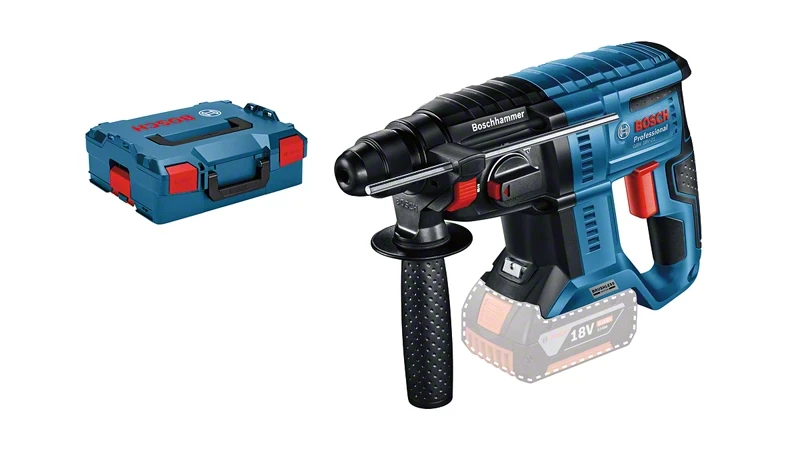 Bosch Akkuporavasara, SDS plus -kiinnitys GBH 18V-21 Professional Solo ja L-BOXX