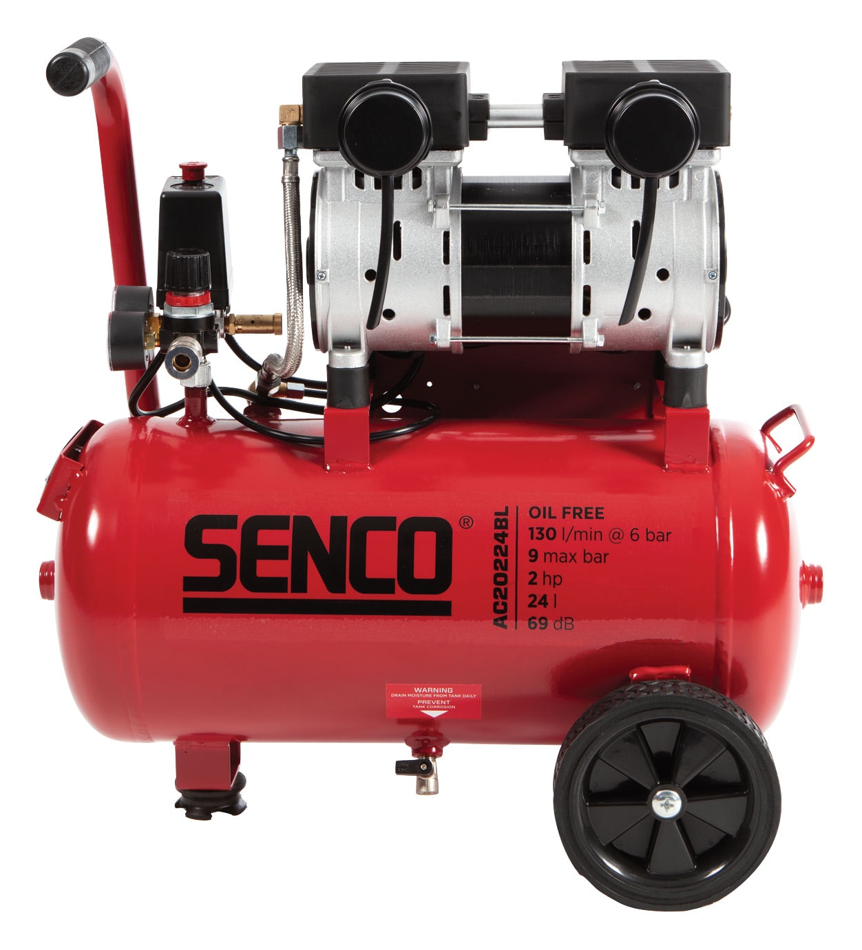 Senco Kompressor AC20224BL 9bar oljefri