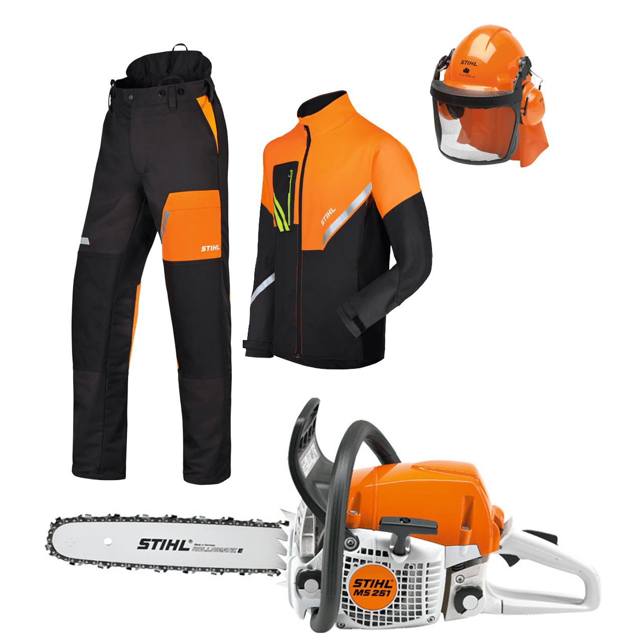 Stihl MS 251 Puoliammattilaisen Paketti