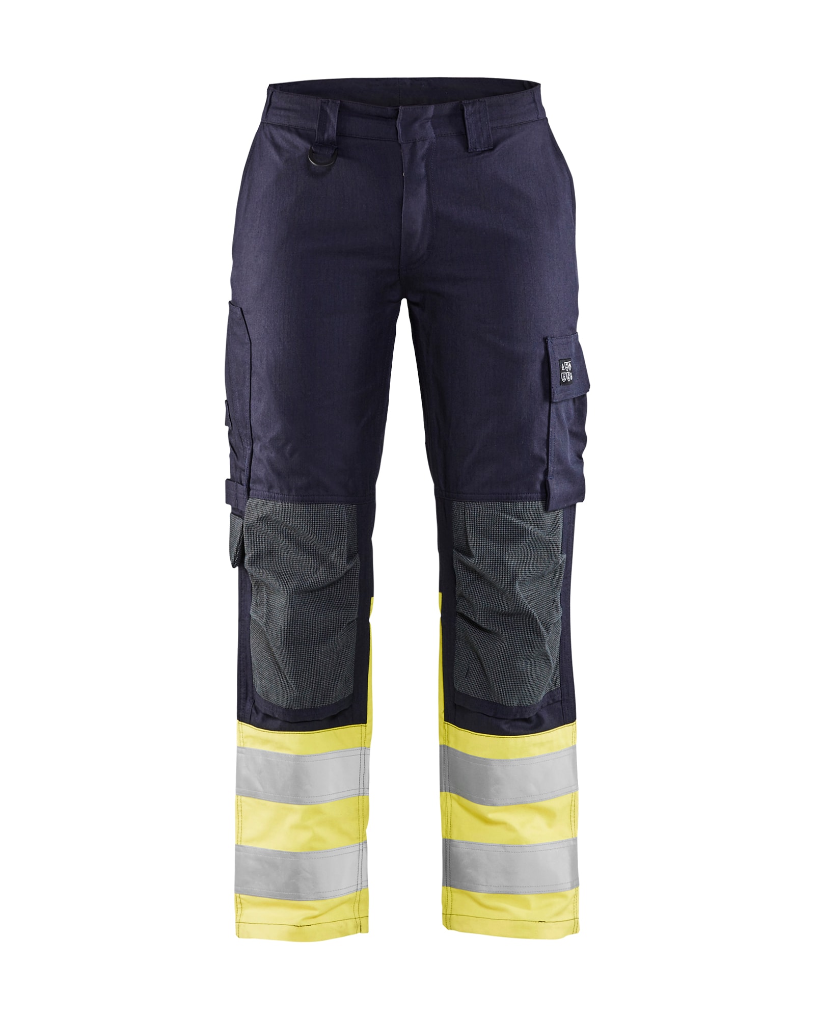 Blåkläder Damen Multinorm Arbeitshose inhärent Marineblau/ High Vis Gelb - D25