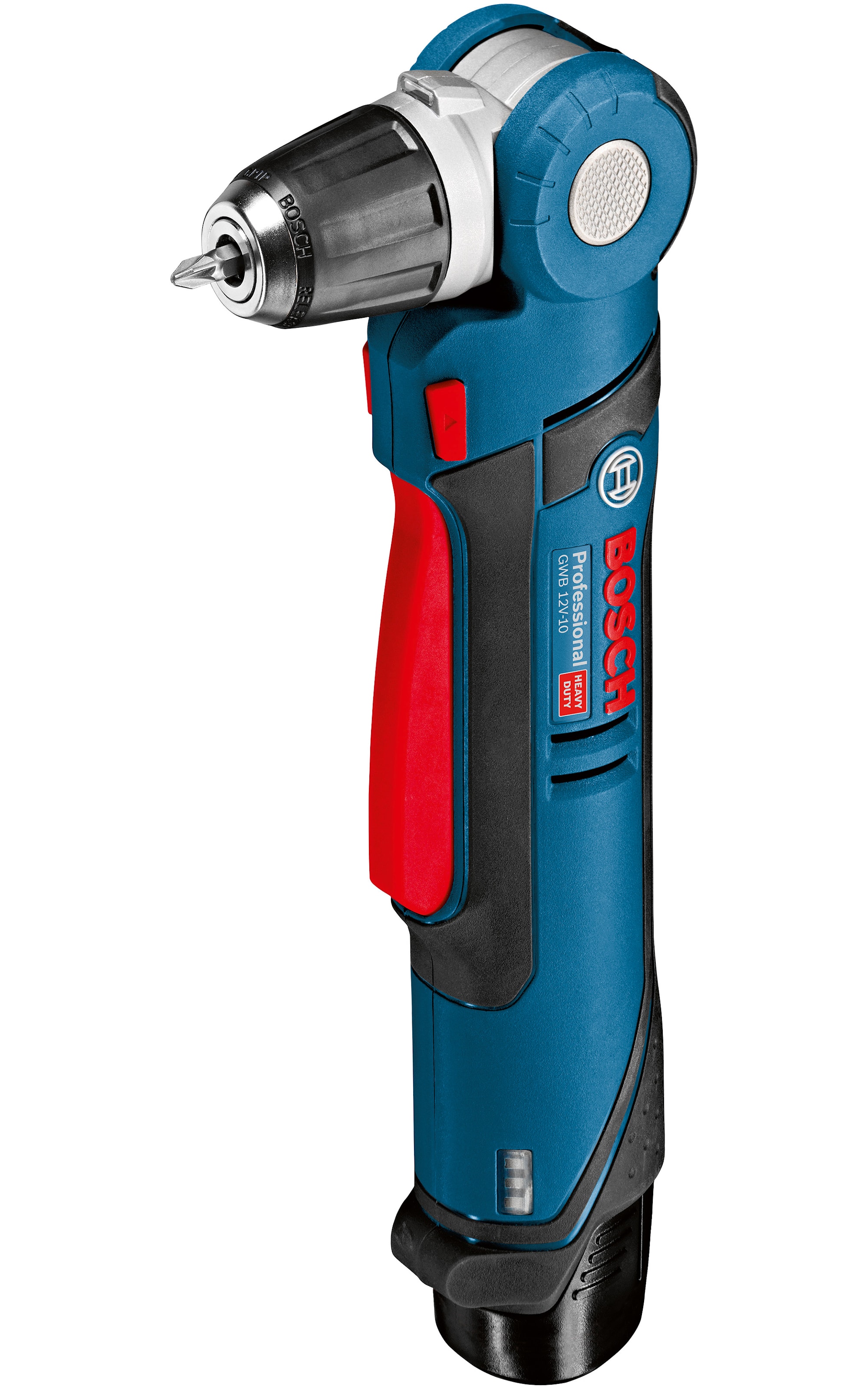 Bosch Akkukulmaporakone GWB 12V-10, 2x2,0Ah akku, L-BOXX