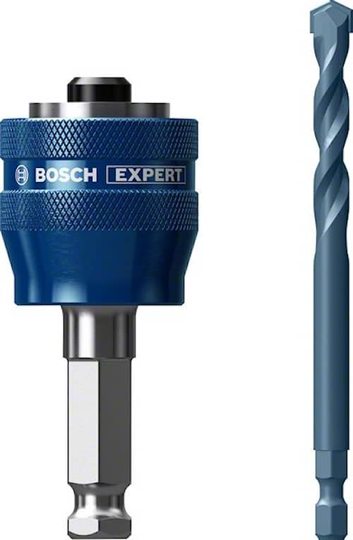 Bosch Systemadapter Expert Hålsåg Power Change Plus, 11 mm för TCT-borr 8,5 x 105 mm 2 st