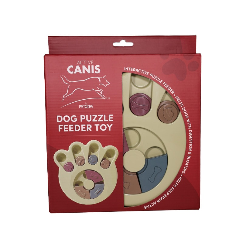 Petcare Active Canis Pet Puzzle Plate 23x23x3cm
