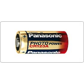 Paristo CR123 Panasonic kappaleittain