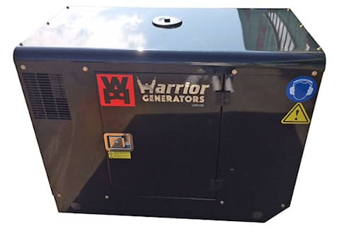 Warrior 12,5kW Støjsvag Dieselgenerator