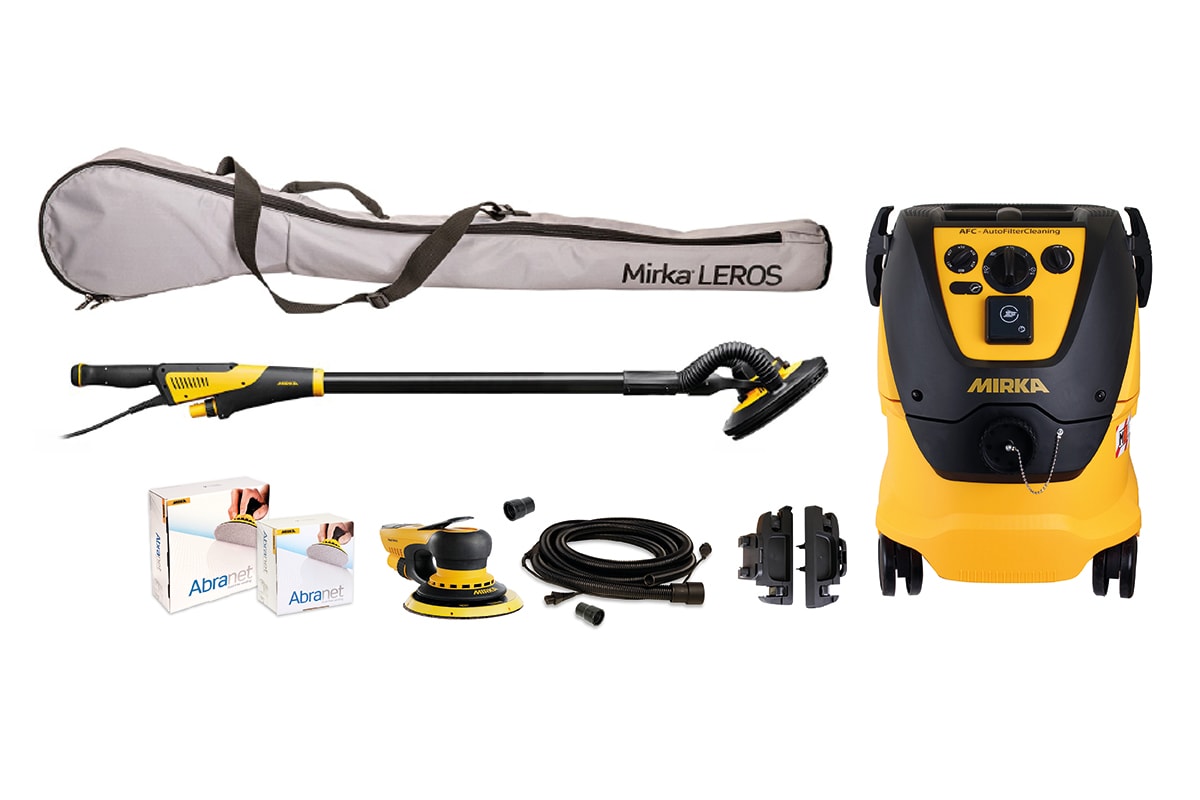 Mirka Målarkit XL - LEROS, DEROS & 1230 M AFC + slang med Arbranet