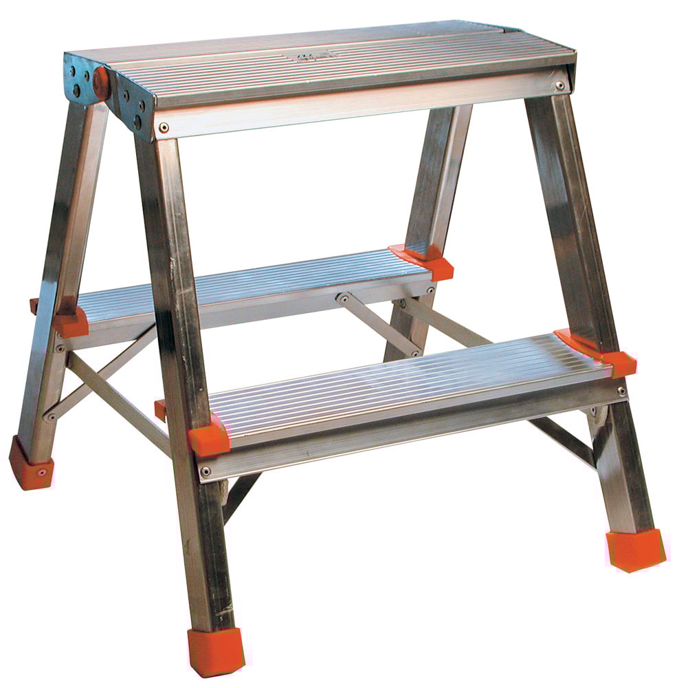 Duab stige aluminium 2 x 2 trinn