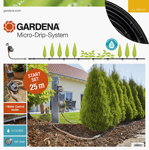 Gardena Startpaket plantrader M med bevattningsdator
