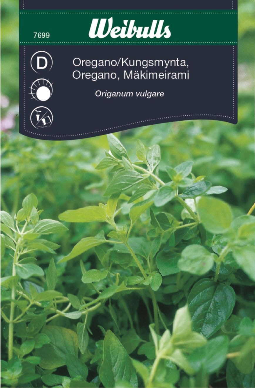 Weibulls Oregano/kungsmynta Frö