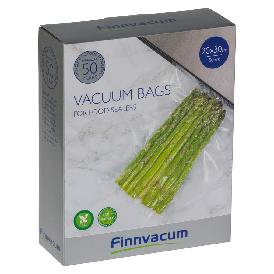 Finnvacum Vakuumipussit 20X30 cm, 50 kpl