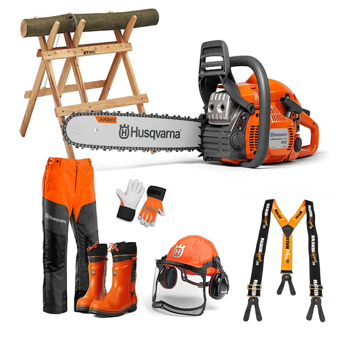 Husqvarna 450e II Holzspalterpaket