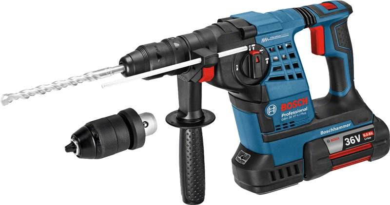 Bosch GBH 36 Vf-Li Plus 2X6Ah Koffer Bohrhammer