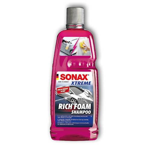 Sonax Xtreme Rich Foam Shampoo Berry 1l, bilschampo