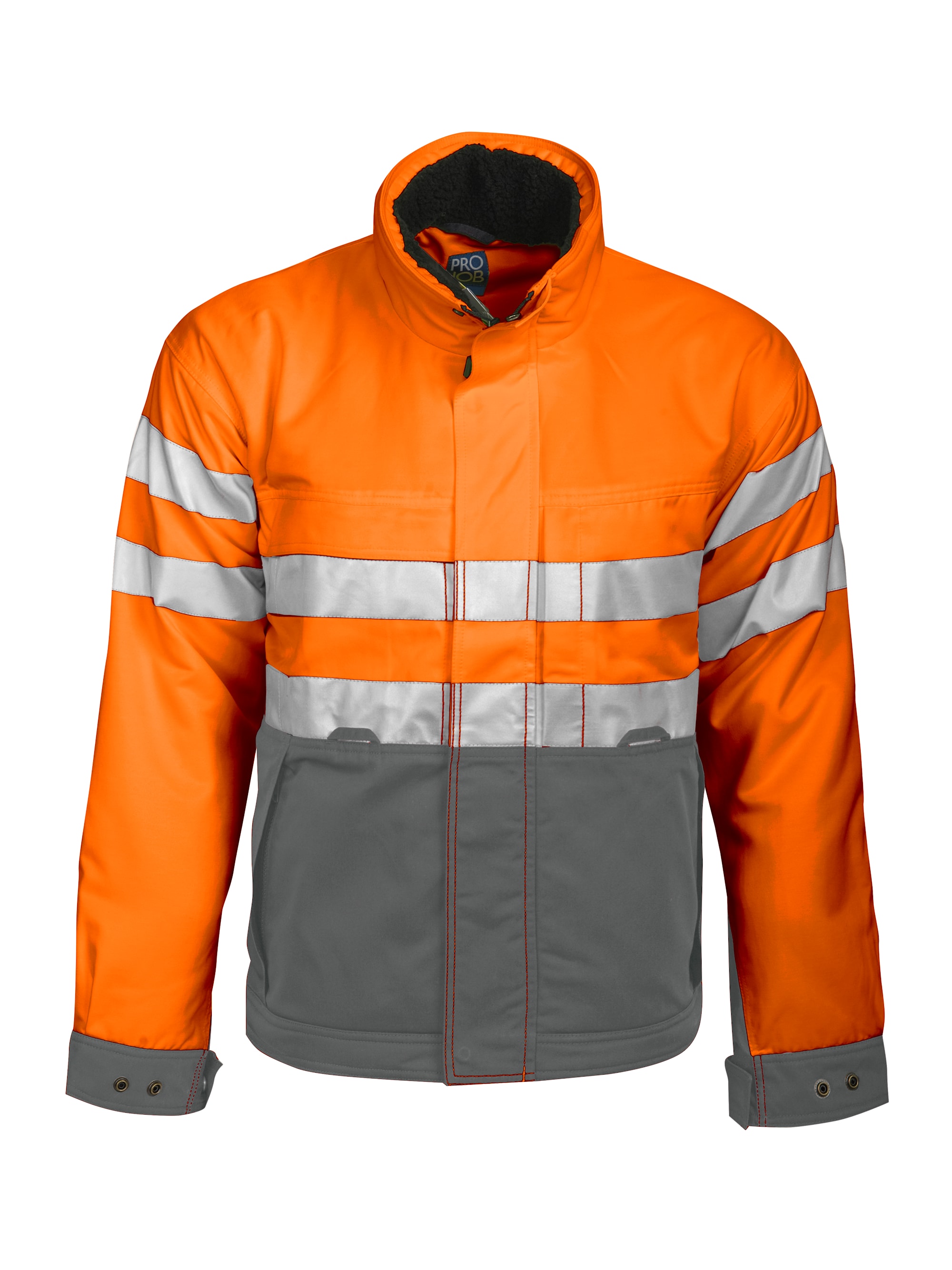 ProJob 6407 Gefütterte Jacke En Iso 20471 Klasse 3 - Orange - 3XL