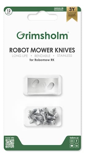 Grimsholm Knivar för Robomow RK
