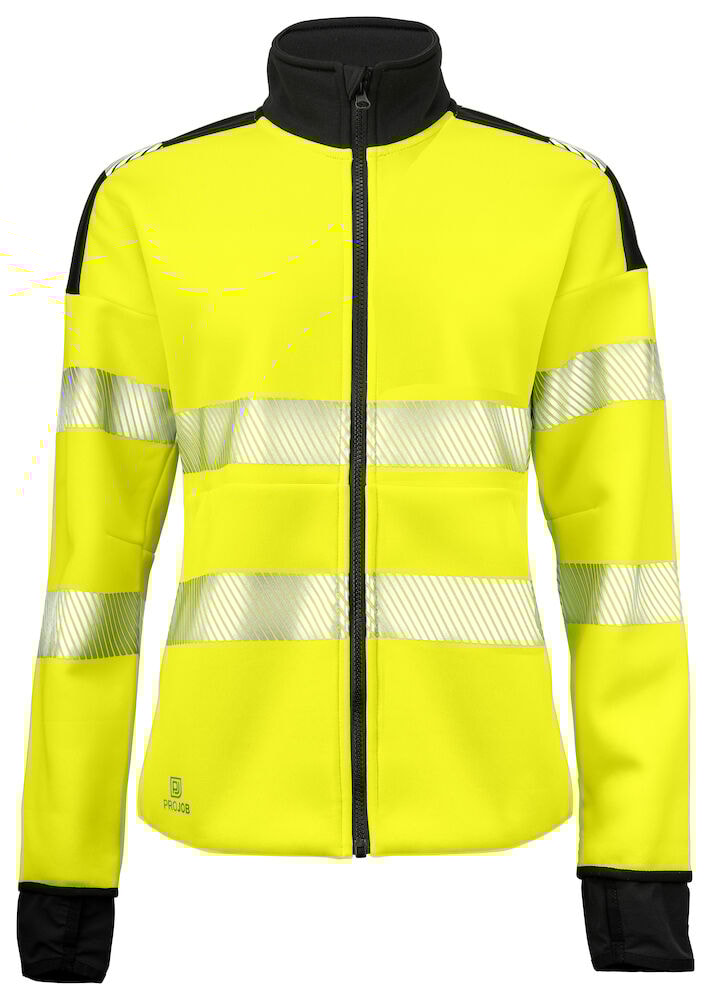 ProJob 6111 Sweatshirt Dame En Iso 20471 Kl 3/2