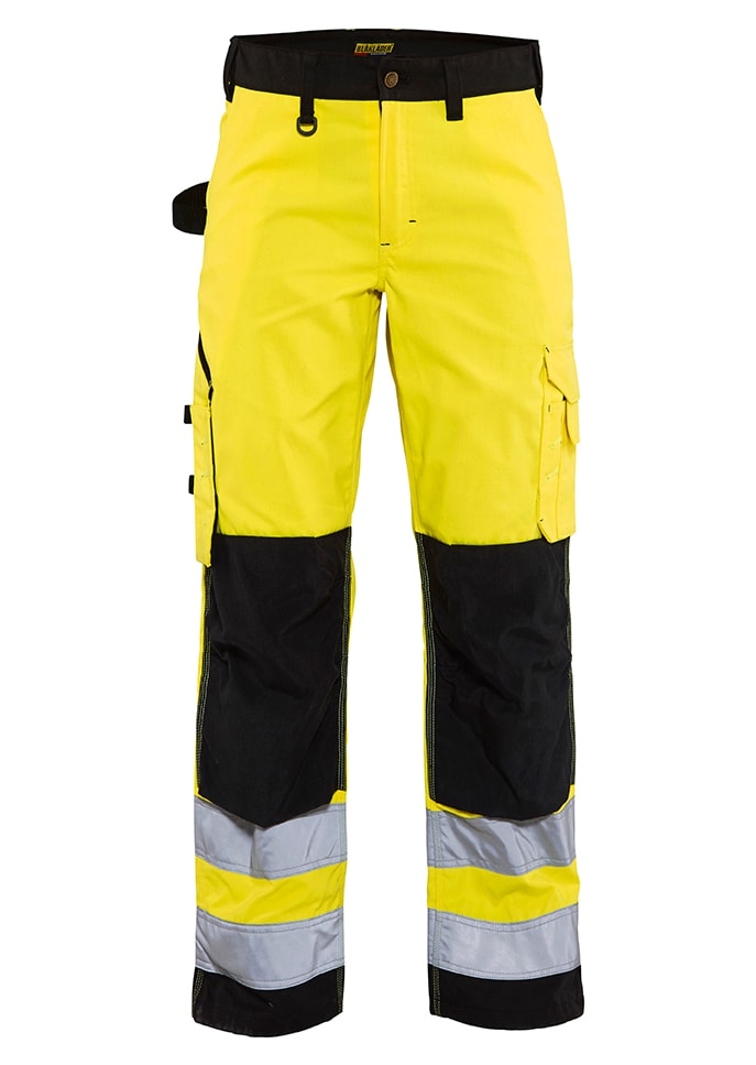 Blåkläder Varselbukse dame - Gul/Svart - C36