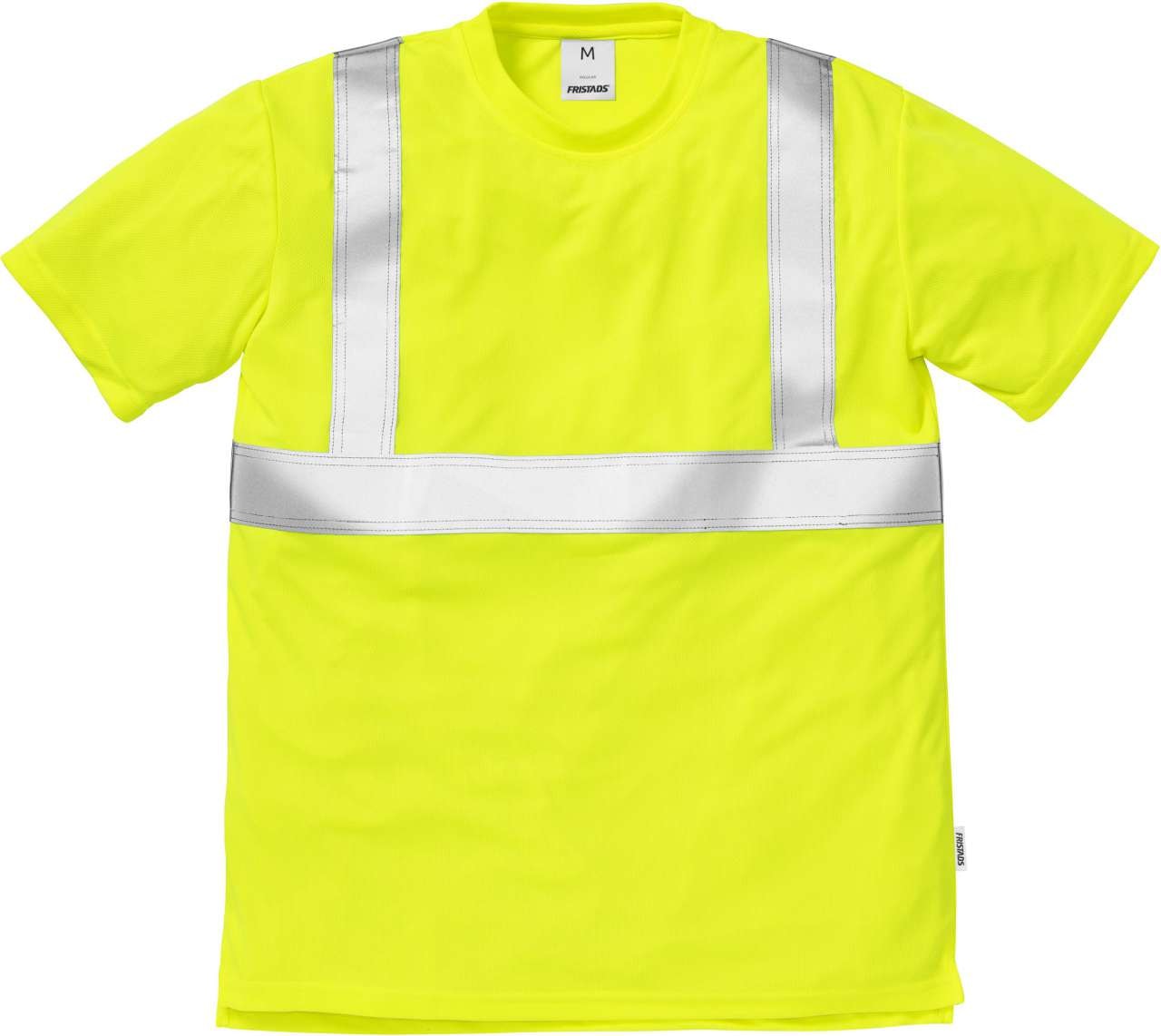 Fristads Høy synlighet t-skjorte cl 2 7411 TP Hi-Vis Gul 3XL