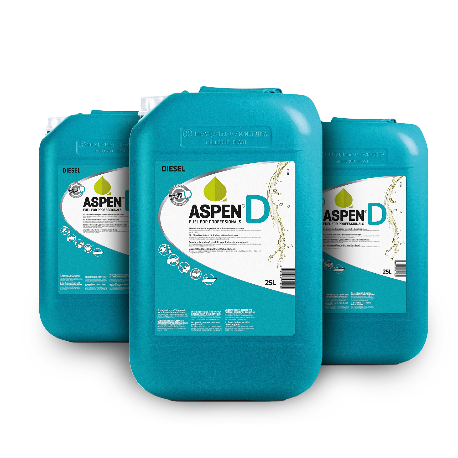 Aspen D 12 x 25L Miljödiesel