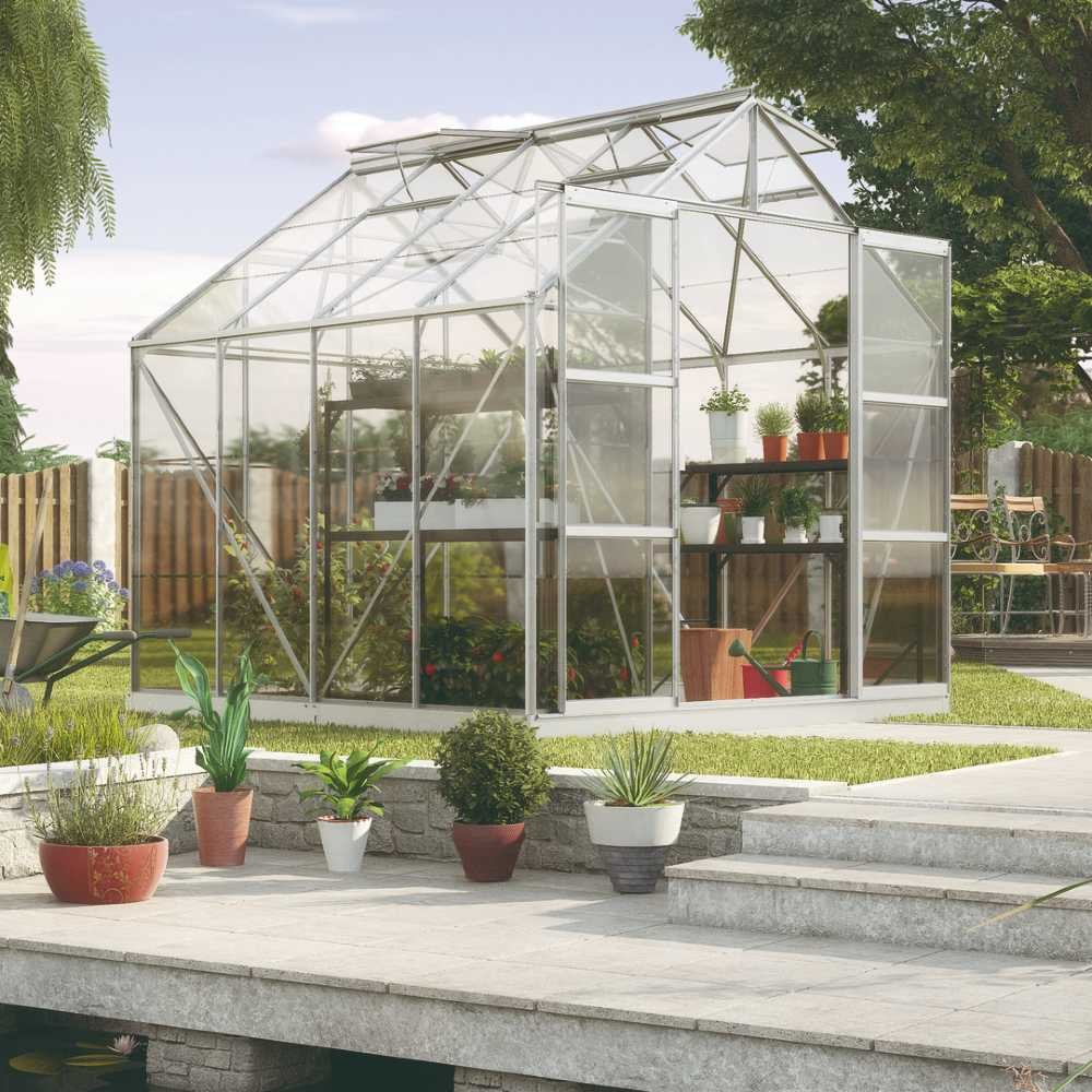 Vitavia Växthus Uranus 9,9 kvm Aluminium Glas