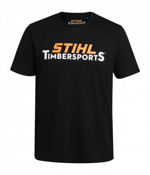 Stihl T-Shirt Timbersports Schwarz S