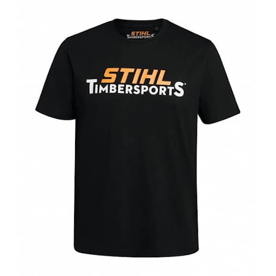 Stihl T-Shirt Timbersports Sort