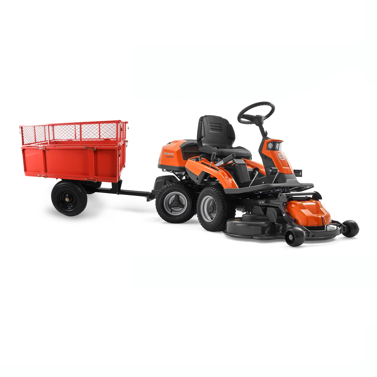 Husqvarna Rider 216T AWD Paket med klippaggregat och vagn