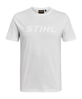 Stihl T-shirt med tryck Vit - L - Vit