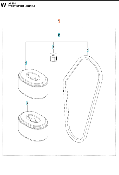 Husqvarna Huoltosarja LG 204