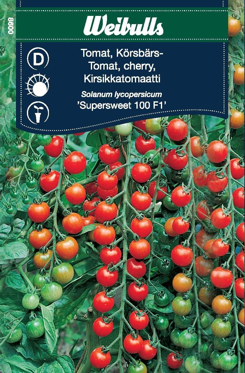 Weibulls Tomat, körsbärs Frö