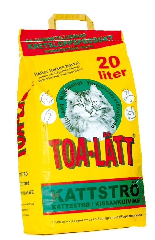Toalätt Strö För Katt 20l