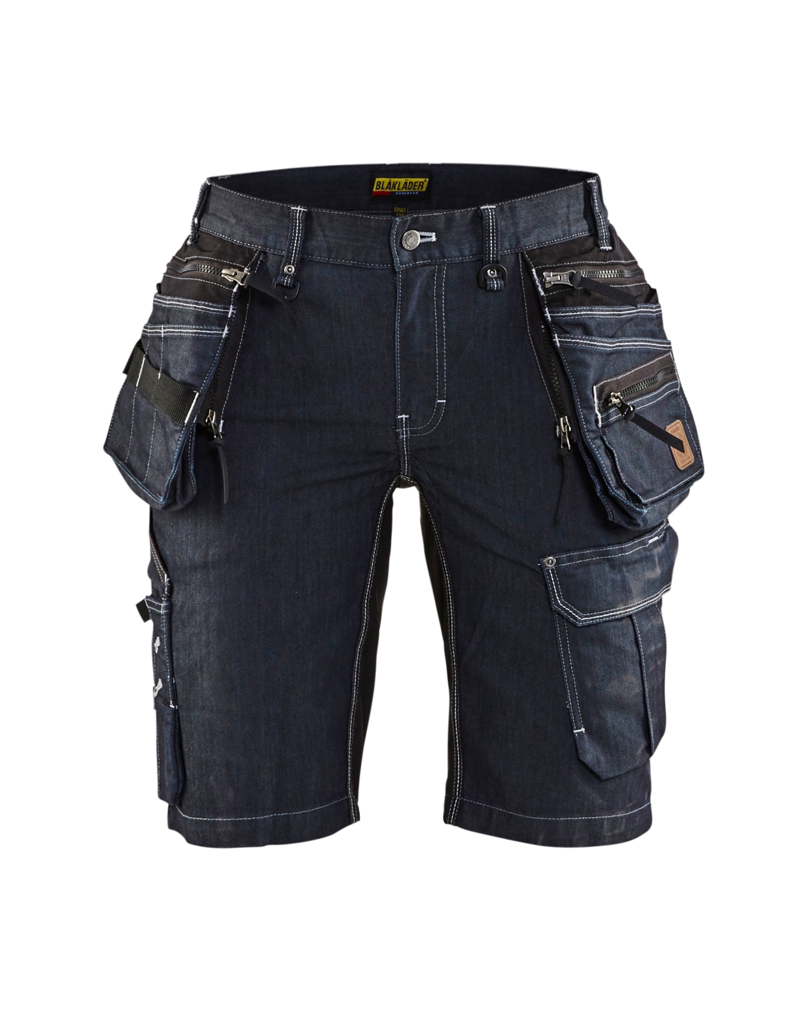Blåkläder 7992-1141 Hantverksshorts stretch X1900 Dam Marinblå/Svart C50