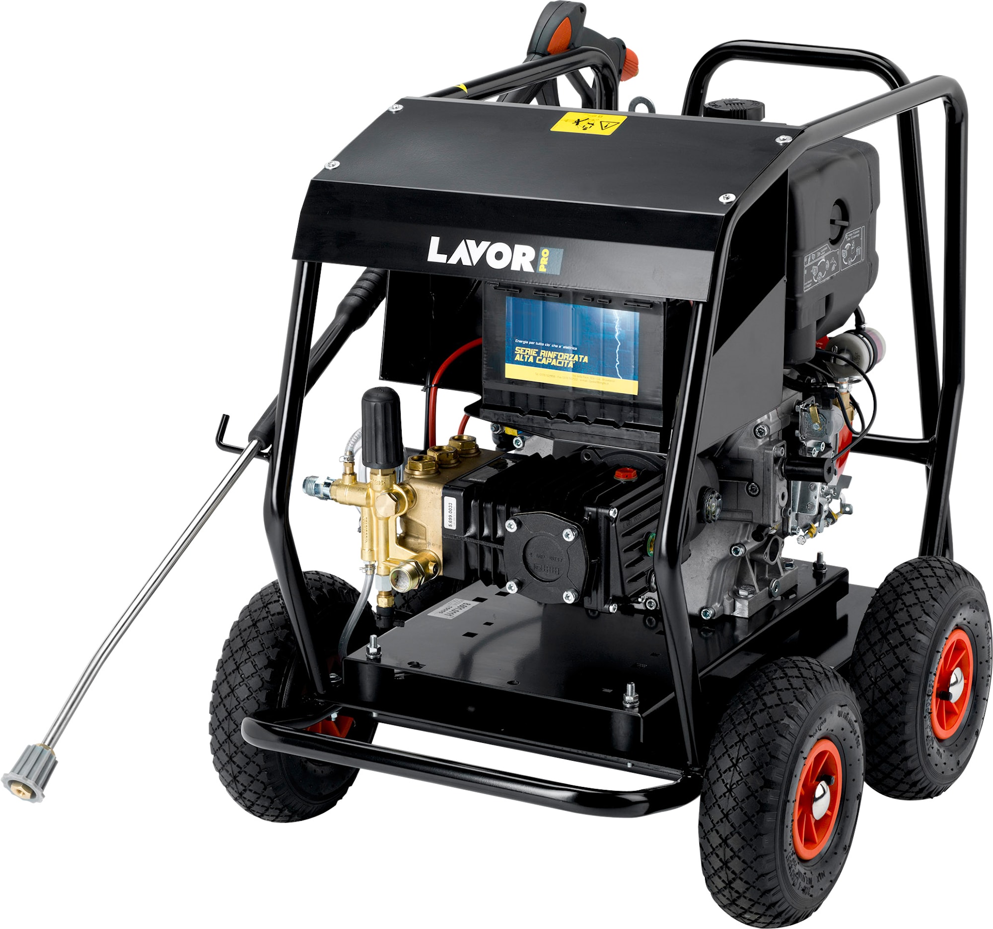 LavorPRO dieseldrevet høytrykkspyler Thermic 10 D