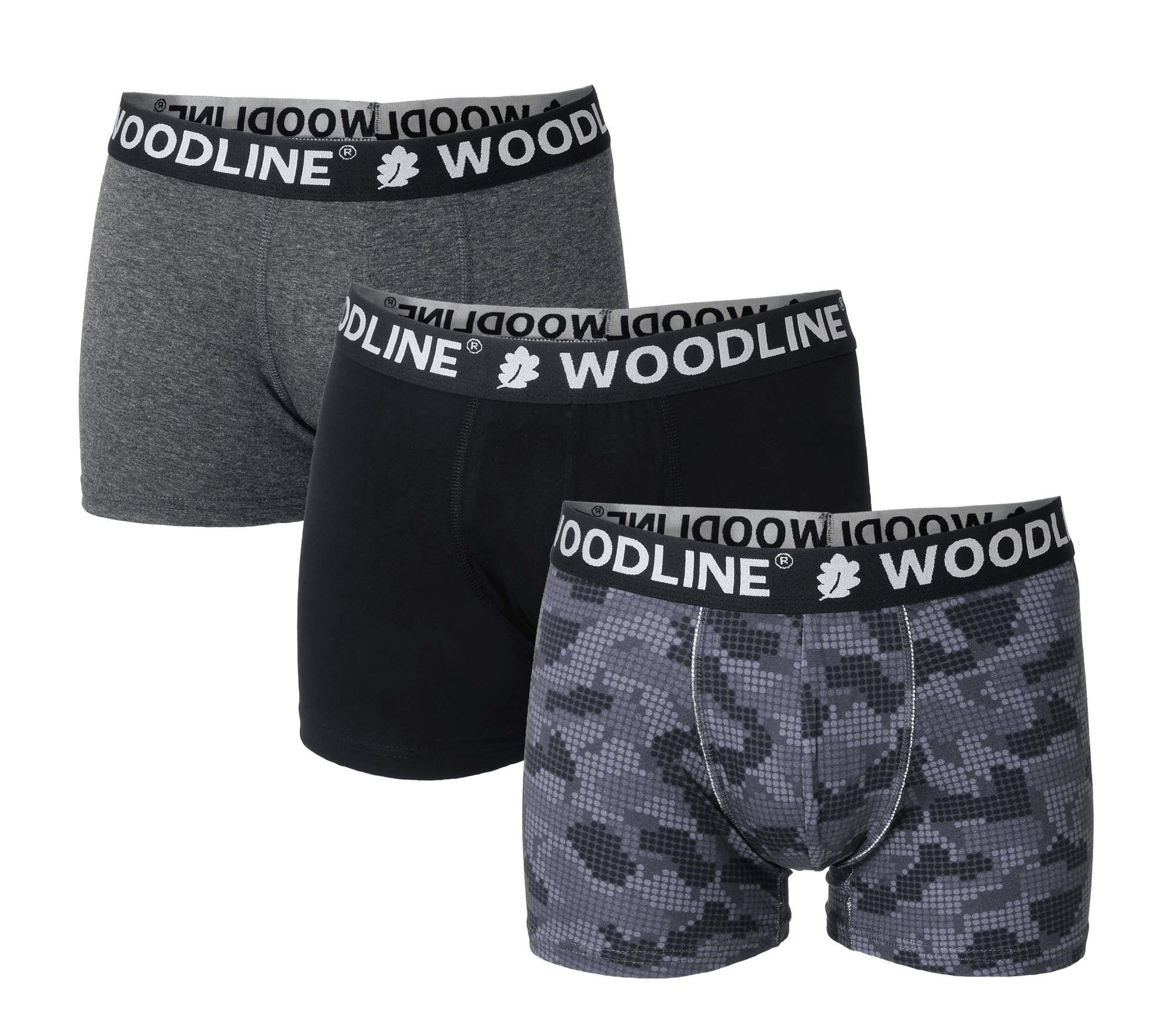 Woodline Boxer Briefs 3-pack 3XL
