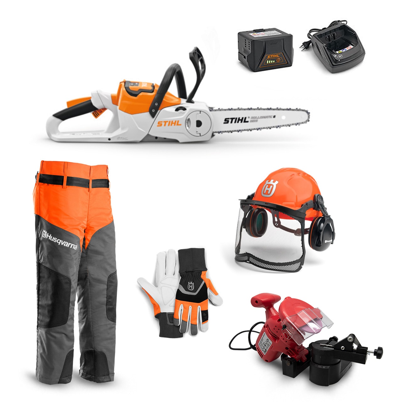 Stihl MSA 70 Batterikædesavspakke Seler med i købe!