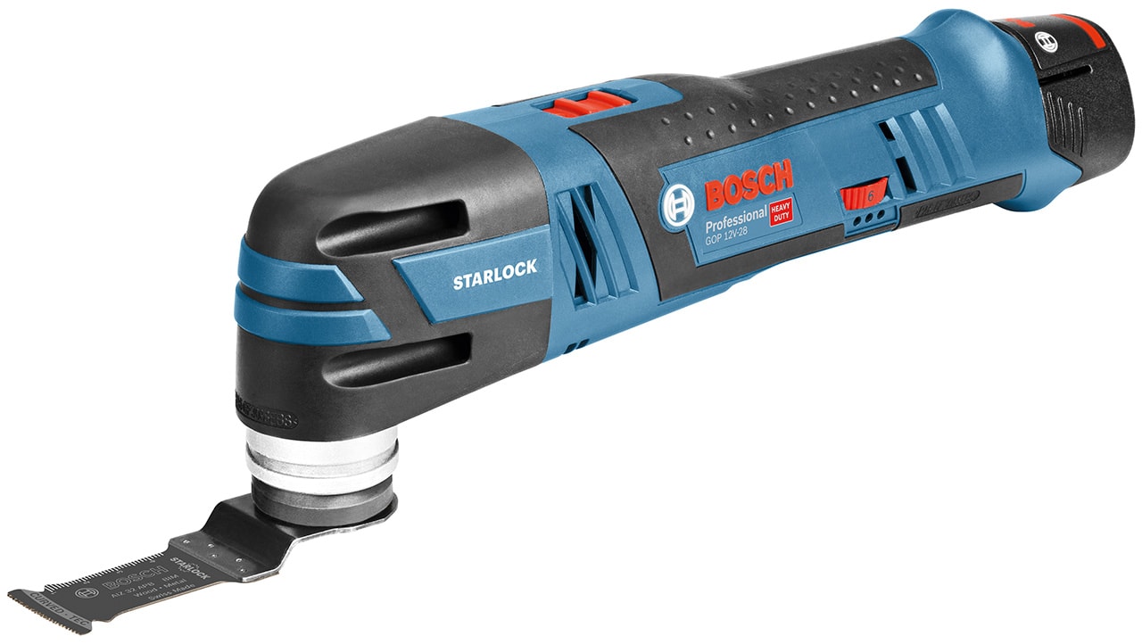 Bosch GOP 12V-28 L-Boxx C&G Multifunktionswerkzeug Ohne Batterie und Ladegerät