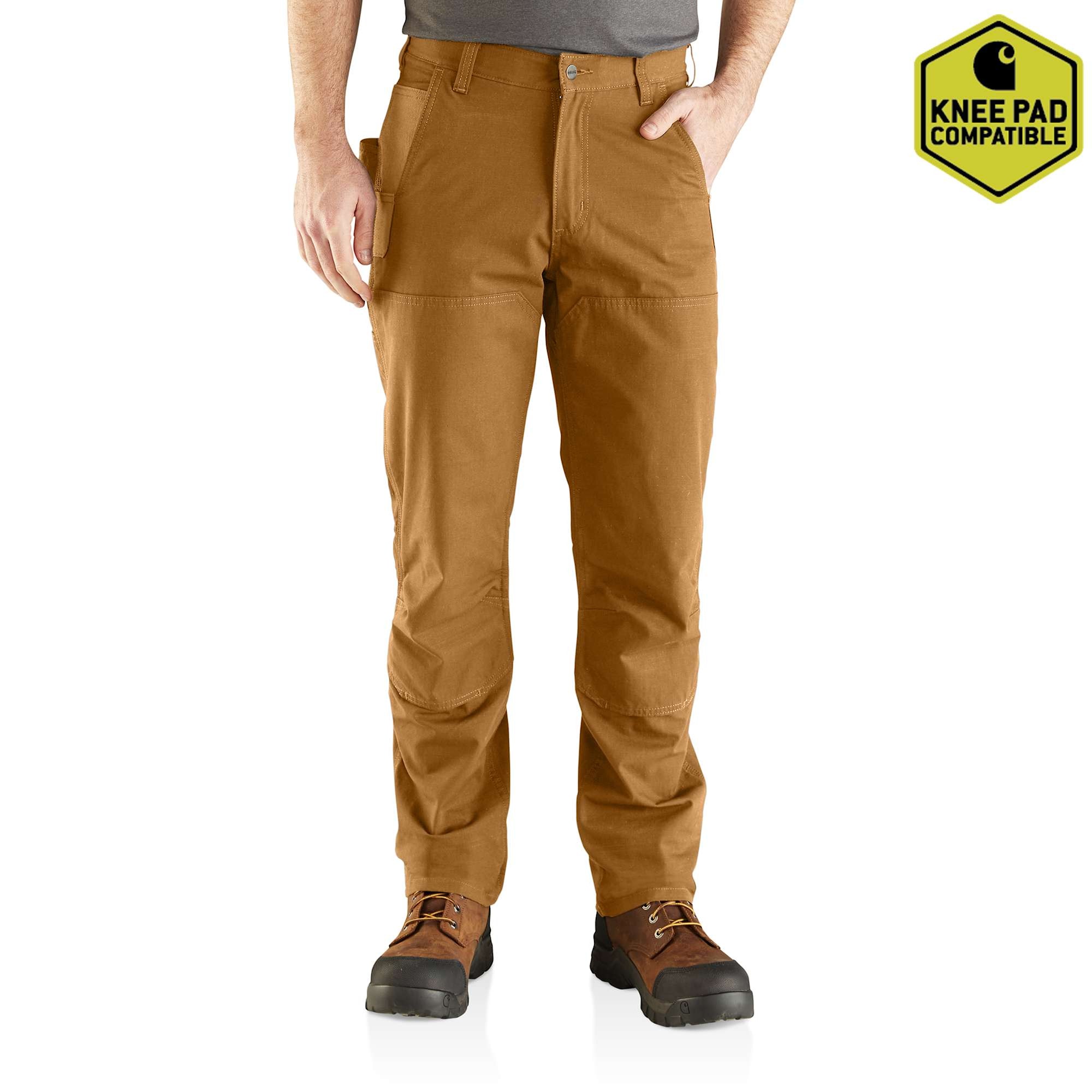 Carhartt Steel Double Front Byxor Herr Carhartt® Brown W32/L32