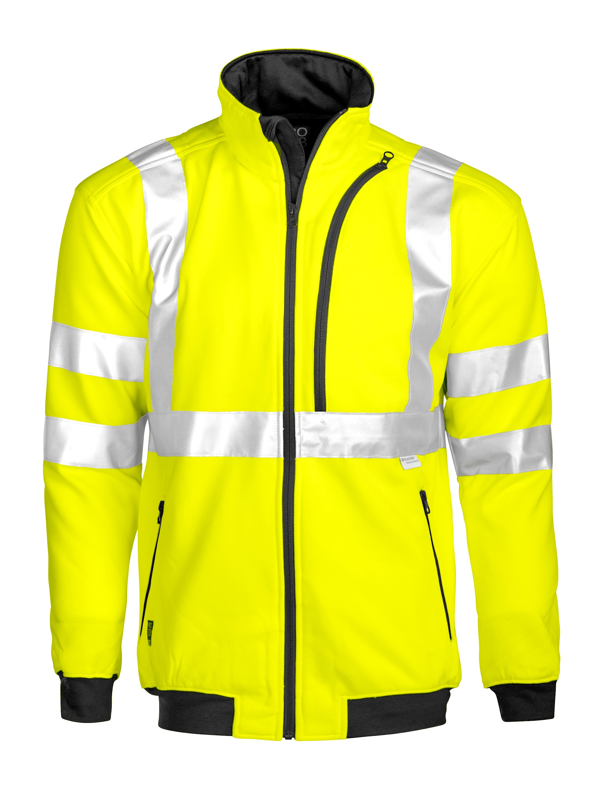 ProJob 6103 Sweatjacke En Iso 20471 Klasse 3 - Orange/Black - XXL