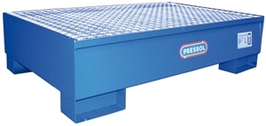 Spilloljeuppsamlare. F. 2 Fat