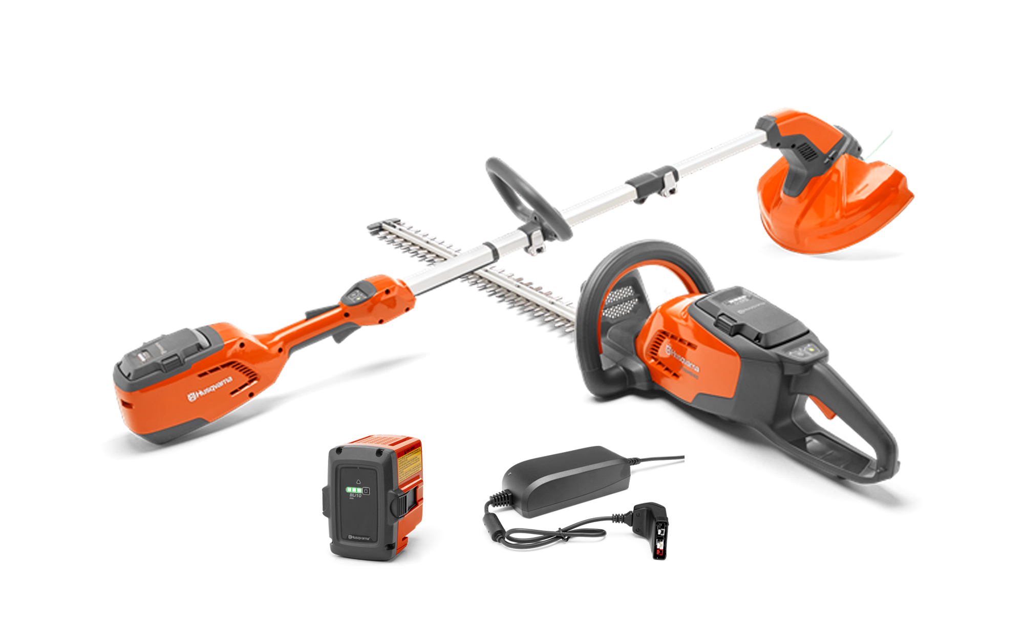 Husqvarna 115iL & 115iHD45 Akkutrimmeri & -pensasleikkuri