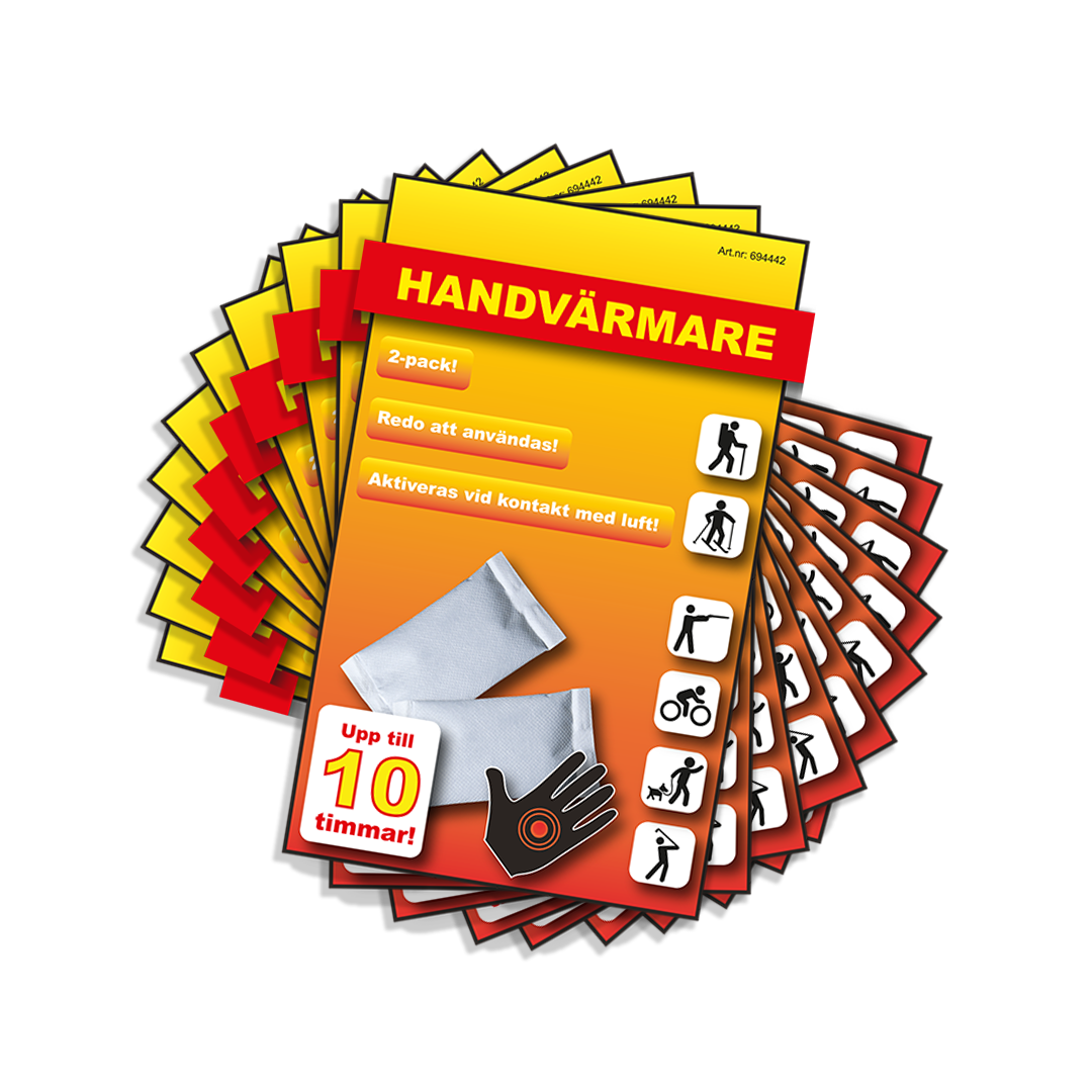 Handvärmare, 10 par