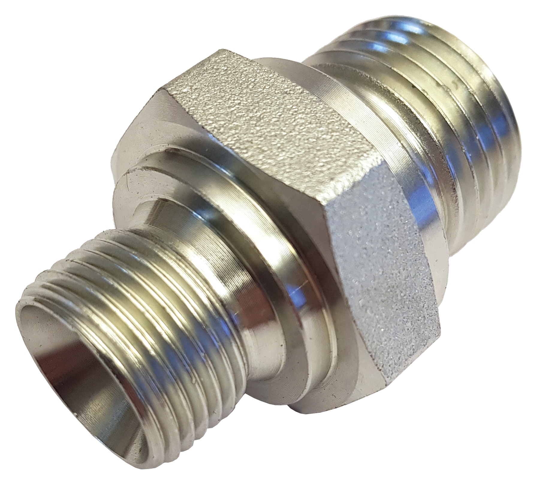 Hydroscand Nippel Stål 3/8''Uf X 1/2''Uf