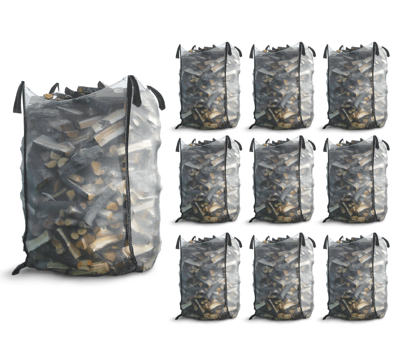 Vedsäckar 10-pack