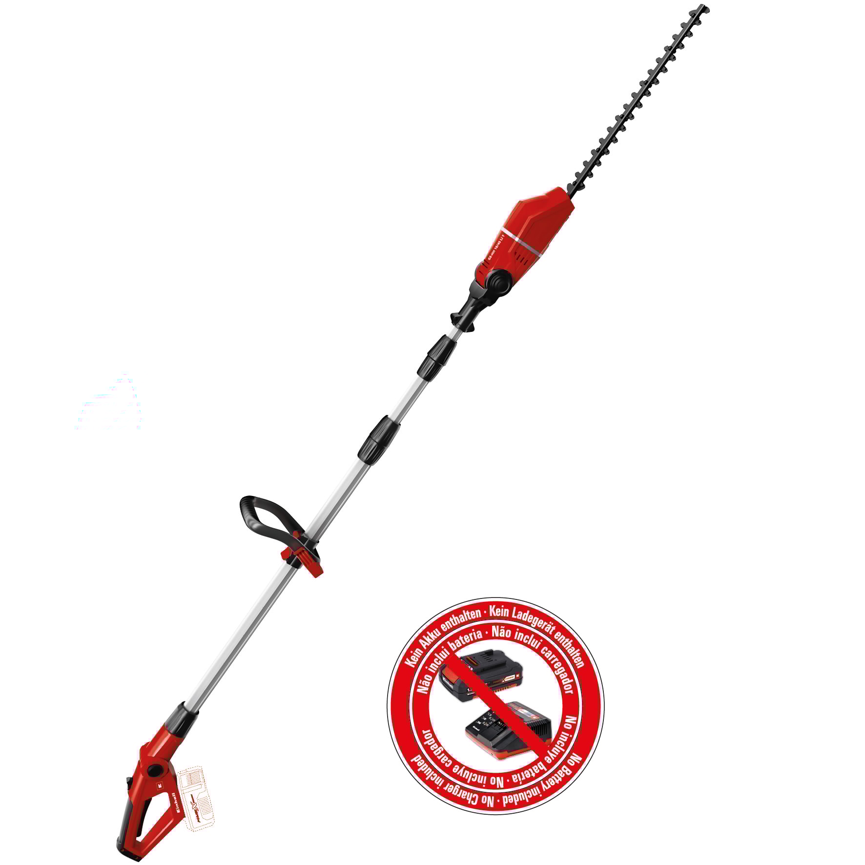 Einhell GE-HH 18/45 Li T-Solo, Batteridrevet Hekksaks med teleskopsk