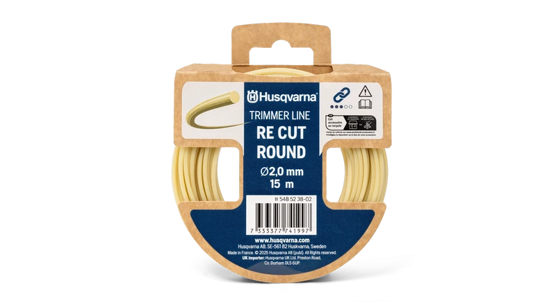 Husqvarna Re Cut Ø2,0 mm, 15 m Trimmerlina