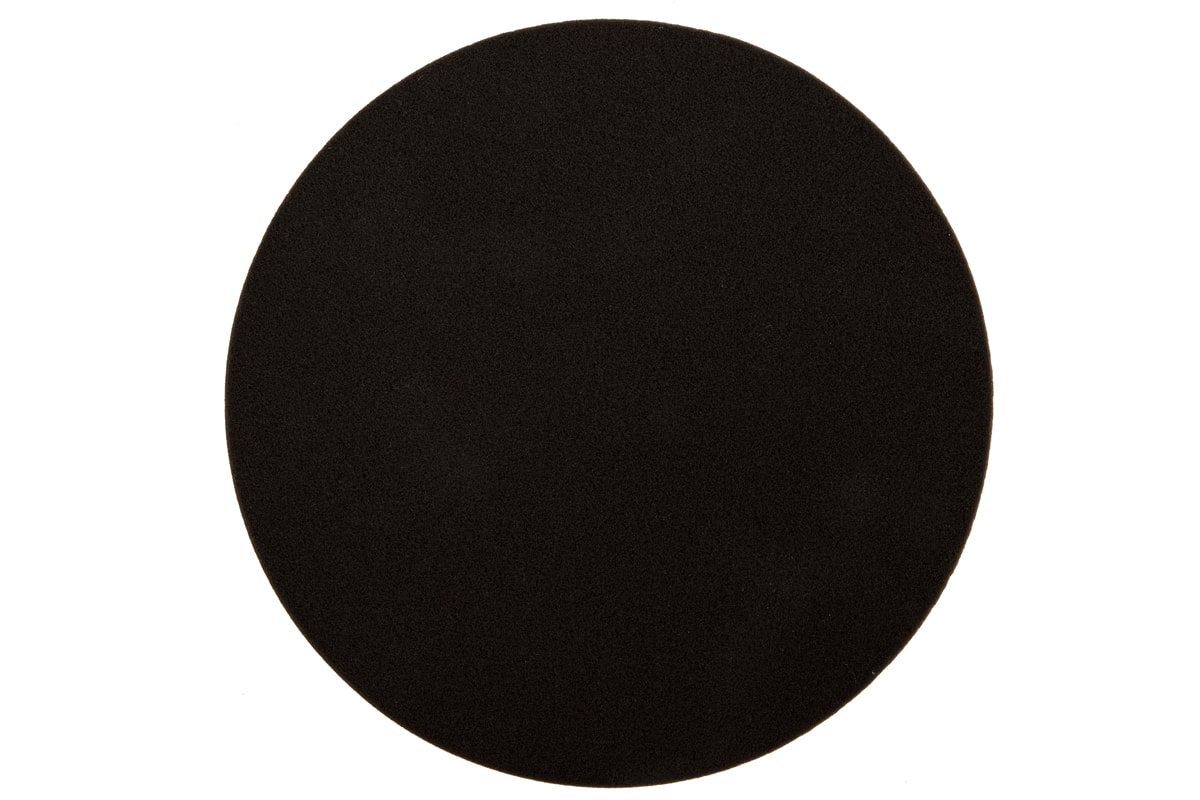 Mirka Polersvamp Svart Slät 200x25mm 2-pack