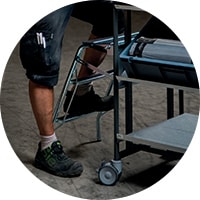 Tikas KM07401-9, Sarja 168, 550x450x670 mm, 125 kg, sähkösinkitty