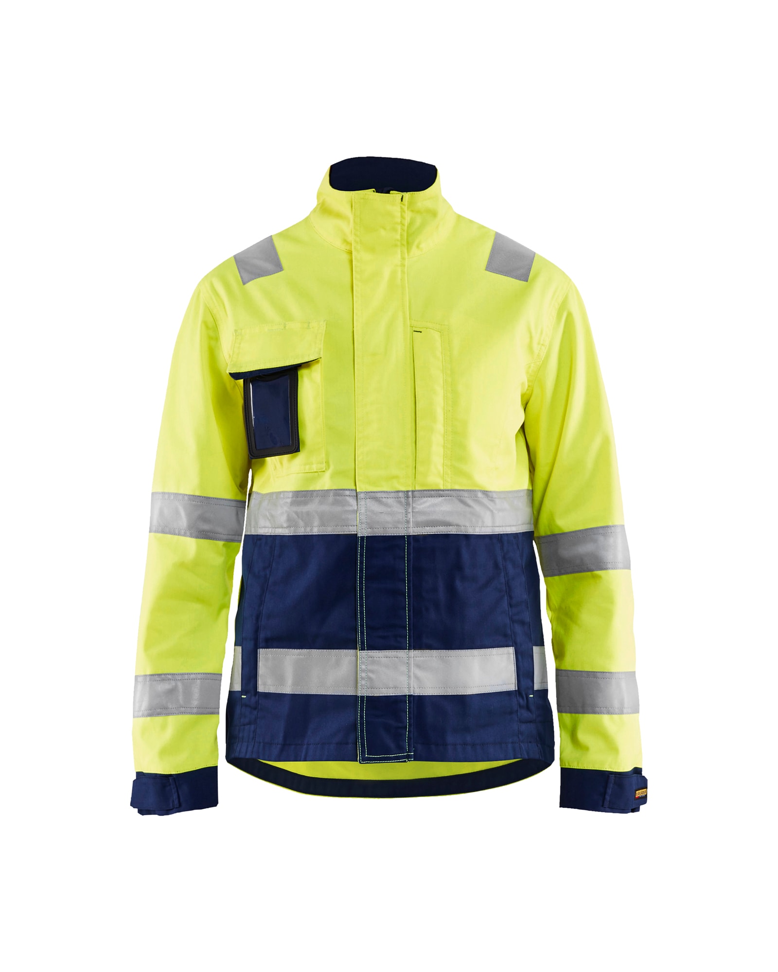 Blåkläder Damen High Vis Jacke High Vis Orange/Marineblau - S