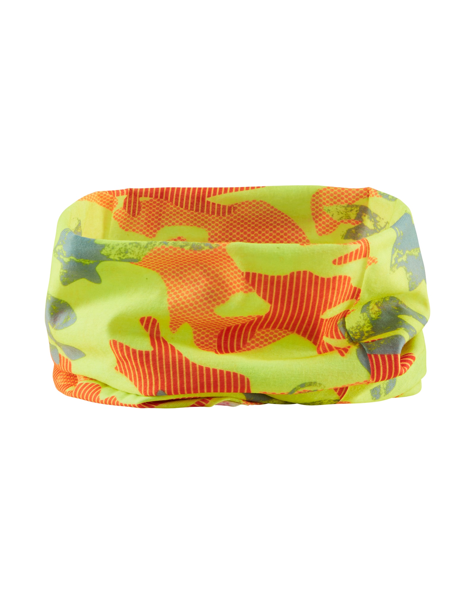 Blåkläder Neckwarmer Camouflage High Vis Gelb/Grau - onesize