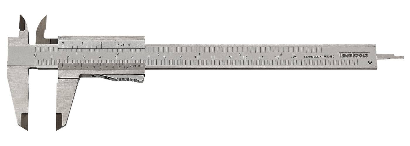 Teng Tools Taskukokoinen työntömitta, 4 toimintoa Tools CALV150